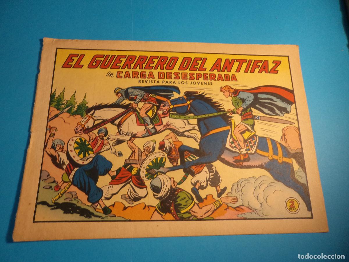 Tebeos: El guerrero del antifaz. N&ordm; 632. Valenciana. Es el de la foto. Lomo rozado.
