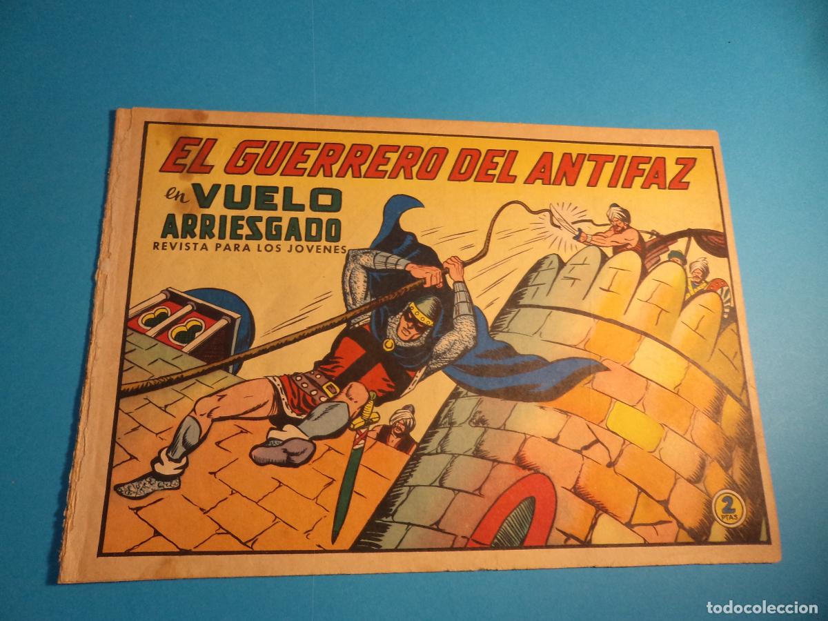 Tebeos: El guerrero del antifaz. N&ordm; 631. Valenciana. Es el de la foto. De encuadernacion.