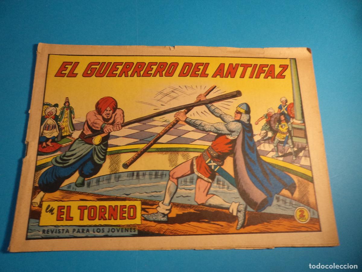 BDs: El guerrero del antifaz. N&ordm; 629. Valenciana. Es el de la foto. Con se&ntilde;ales de uso.