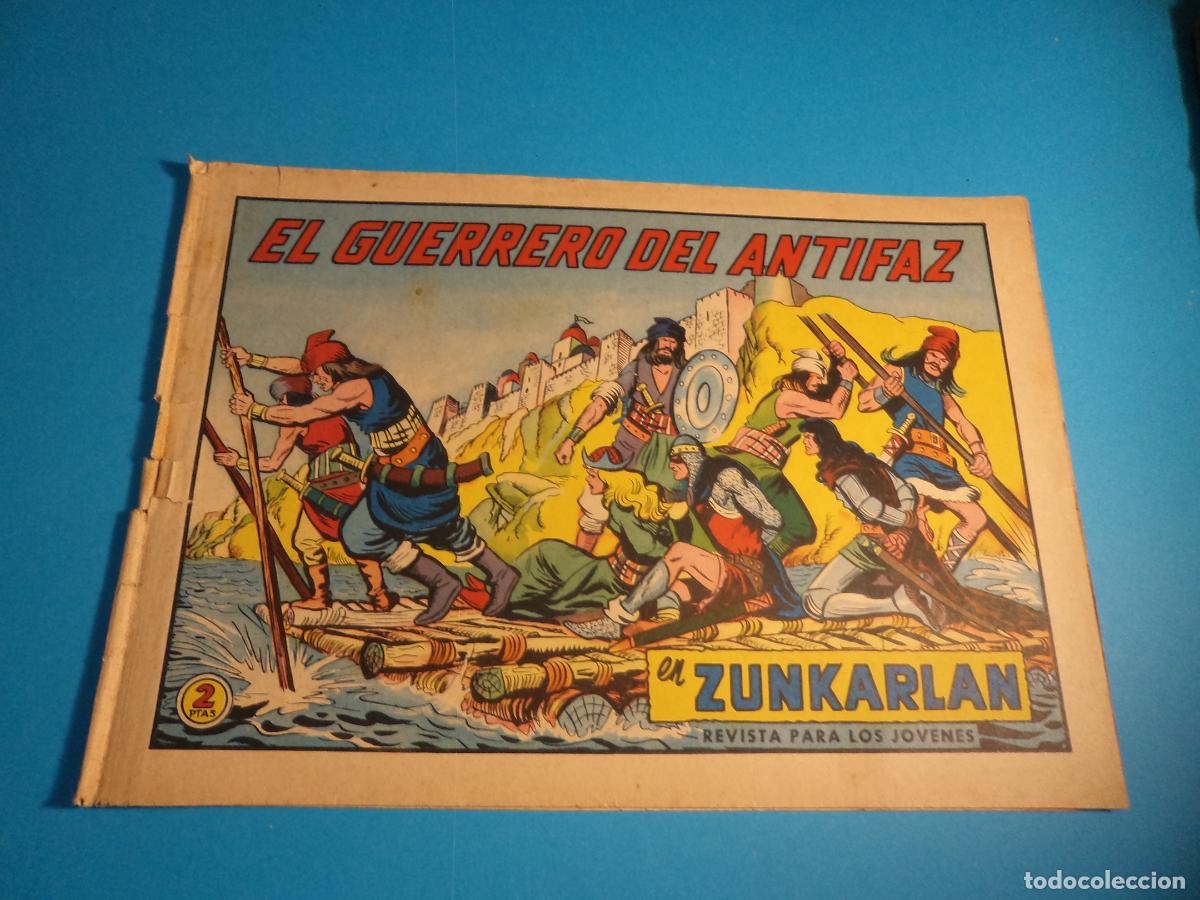 BDs: El guerrero del antifaz. N&ordm; 628. Valenciana. Es el de la foto. Con se&ntilde;ales de uso.