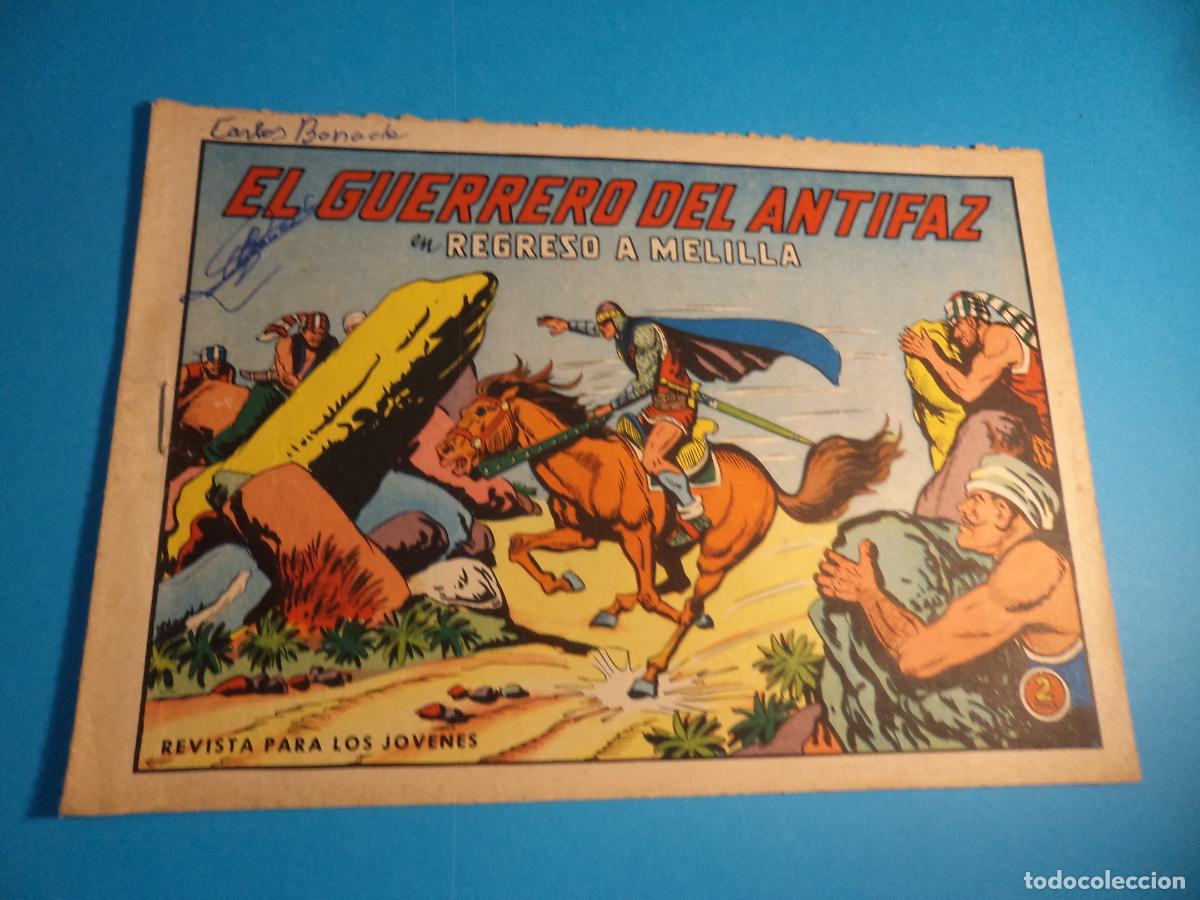 Tebeos: El guerrero del antifaz. N&ordm; 608. Valenciana. Es el de la foto.