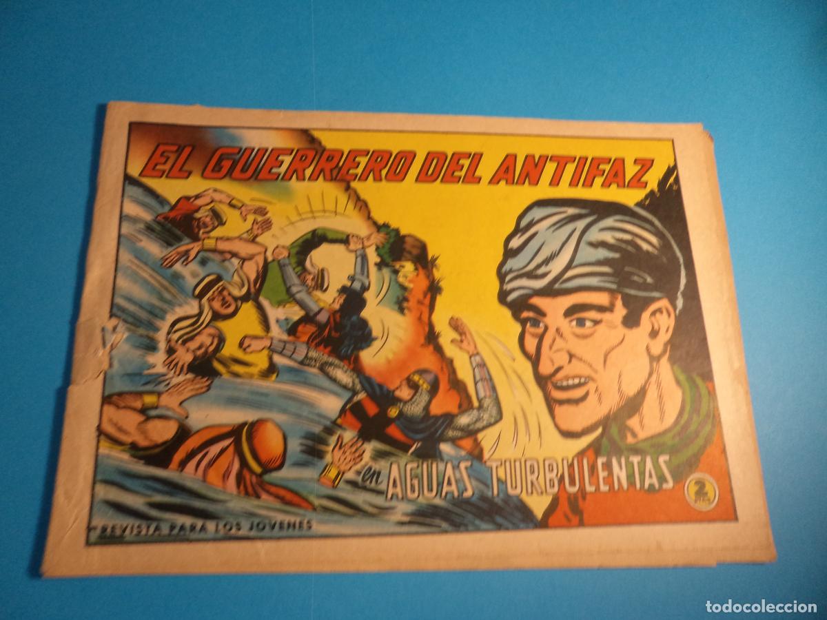 Tebeos: El guerrero del antifaz. N&ordm; 604. Valenciana. Es el de la foto. Con se&ntilde;ales de uso.