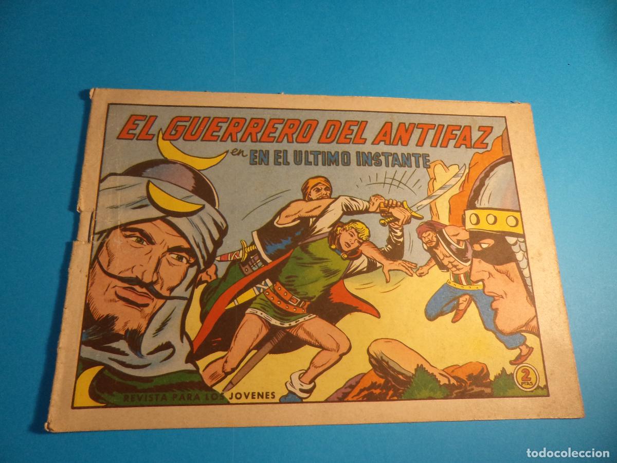 Tebeos: El guerrero del antifaz. N&ordm; 599. Valenciana. Es el de la foto. Con se&ntilde;ales de uso.