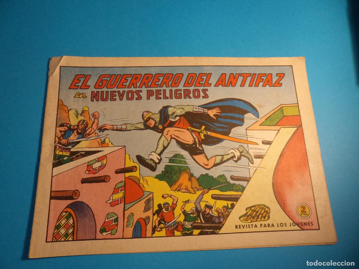 Tebeos: El guerrero del antifaz. N&ordm; 597. Valenciana. Es el de la foto. Con se&ntilde;ales de uso.
