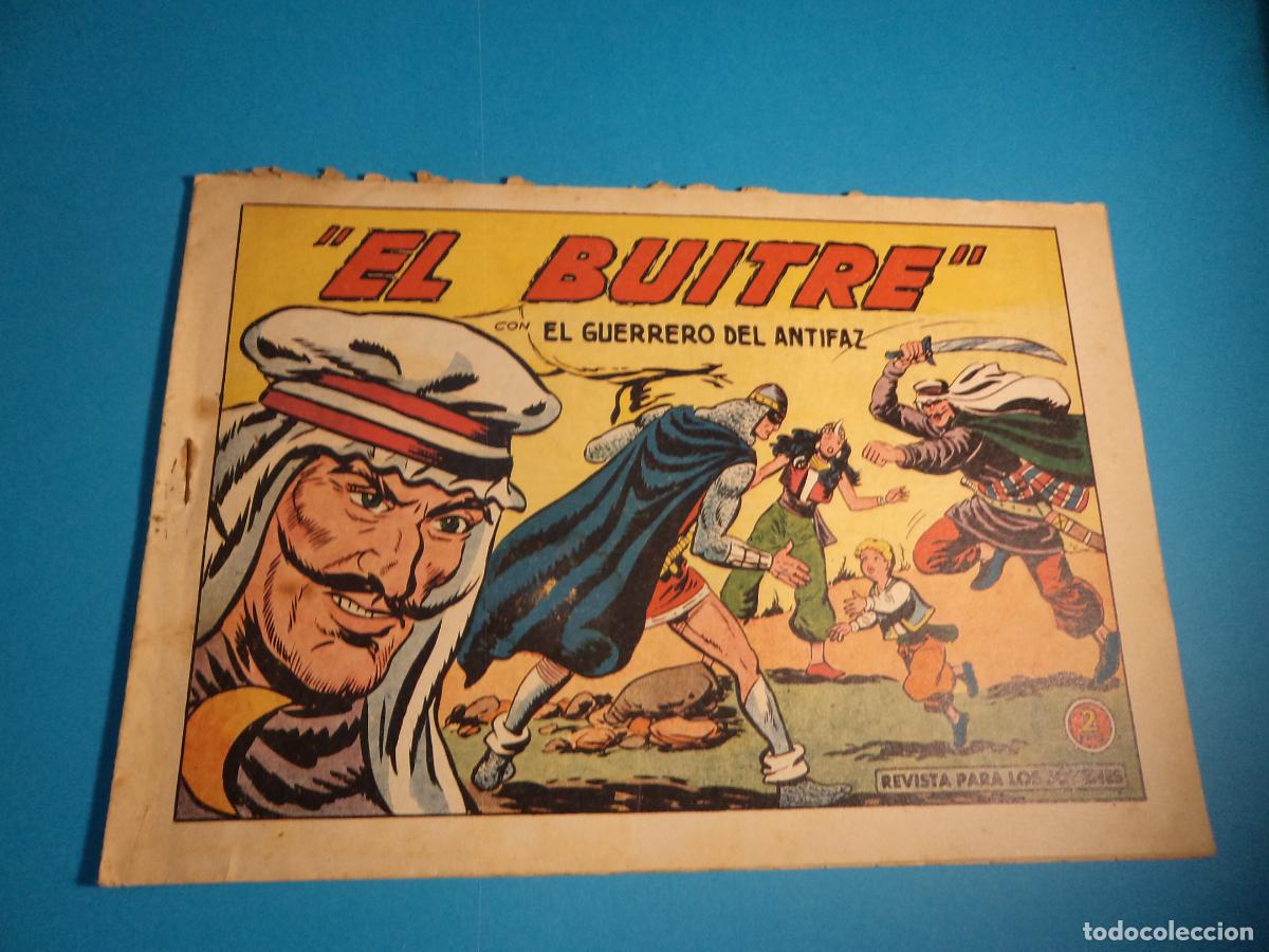 Tebeos: El guerrero del antifaz. N&ordm; 514. Valenciana. Es el de la foto. Tiene la grapa oxidada.