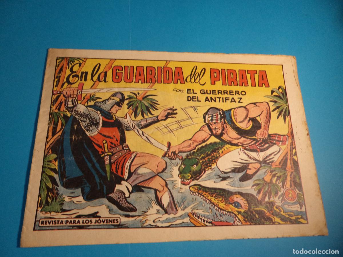 Tebeos: El guerrero del antifaz. N&ordm; 509. Valenciana. Es el de la foto. Con se&ntilde;ales de uso.
