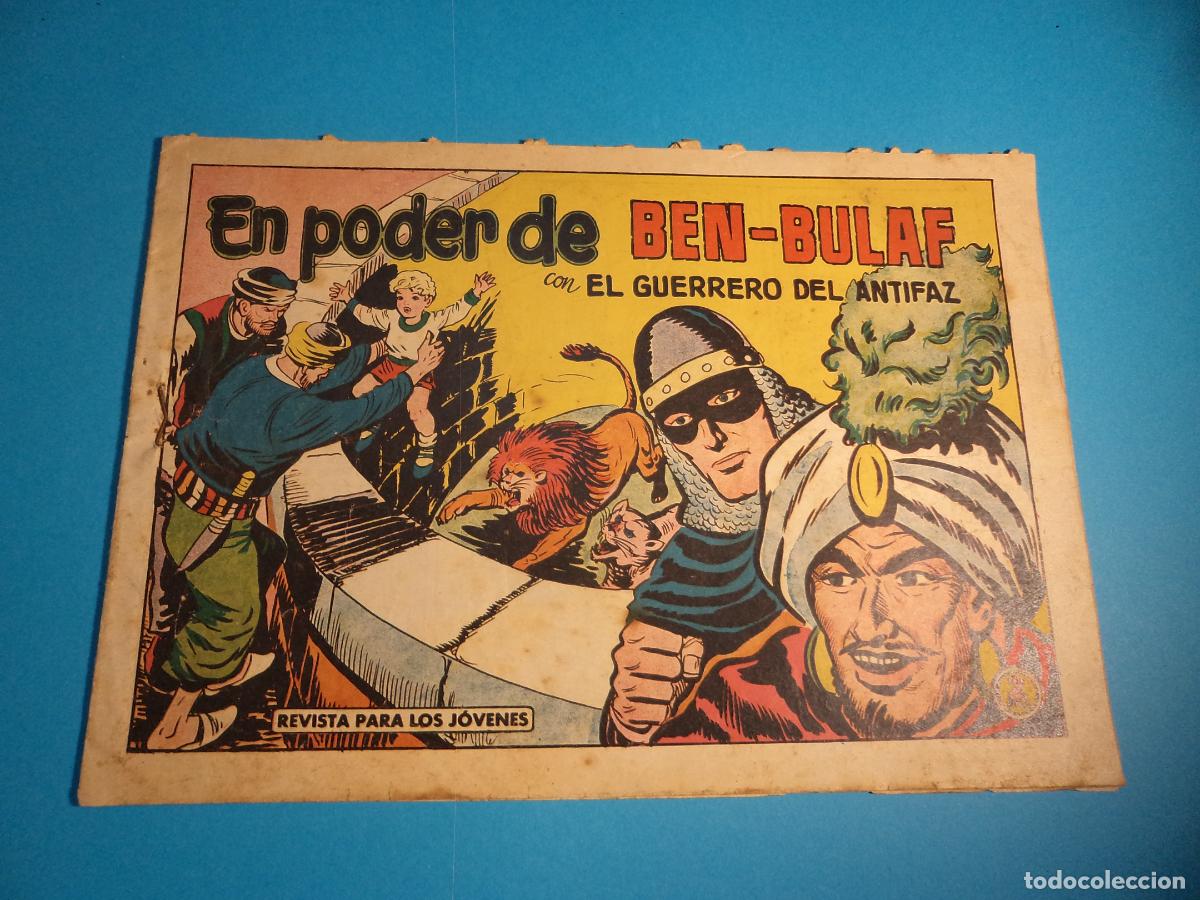 Tebeos: El guerrero del antifaz. N&ordm; 506. Valenciana. Es el de la foto. Con se&ntilde;ales de uso.