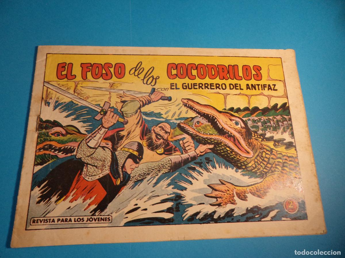 Tebeos: El guerrero del antifaz. N&ordm; 505. Valenciana. Es el de la foto. Con se&ntilde;ales de uso.