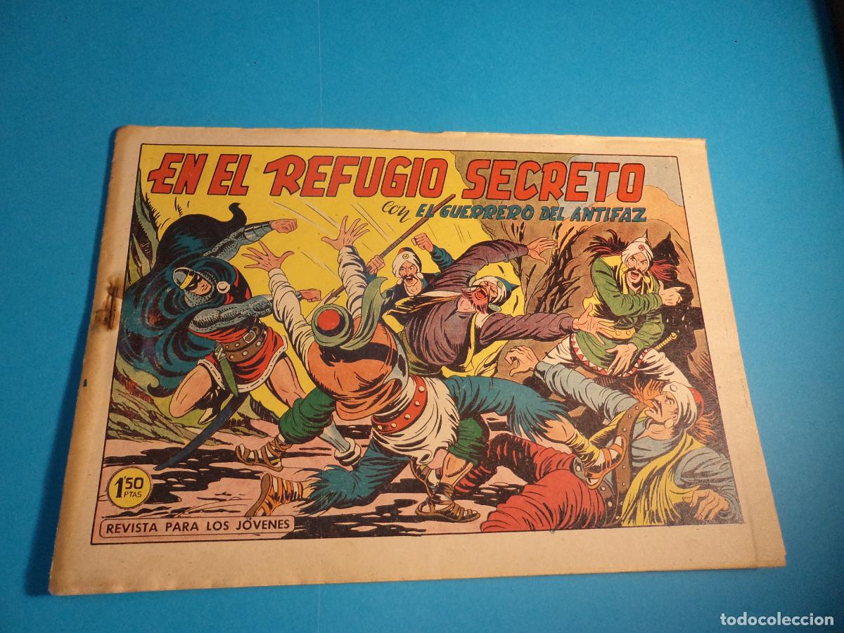 BDs: El guerrero del antifaz. N&ordm; 448. Valenciana. Es el de la foto. Tiene la grapa oxidada.