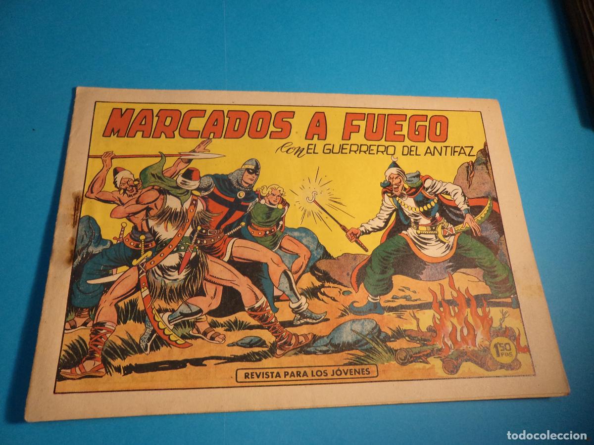 BDs: El guerrero del antifaz. N&ordm; 443. Valenciana. Es el de la foto. Tiene la grapa oxidada.