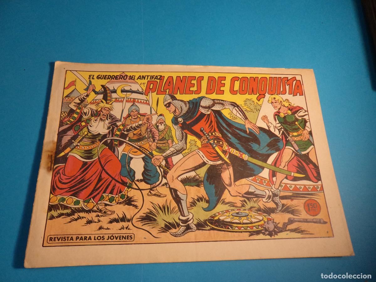 BDs: El guerrero del antifaz. N&ordm; 442. Valenciana. Es el de la foto. Tiene la grapa oxidada.