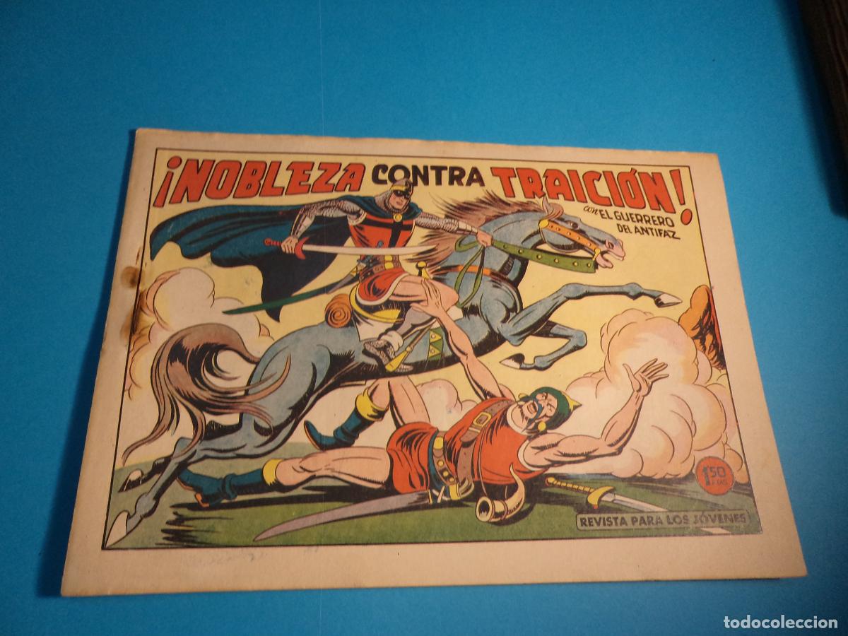 BDs: El guerrero del antifaz. N&ordm; 440. Valenciana. Es el de la foto. Tiene la grapa oxidada.