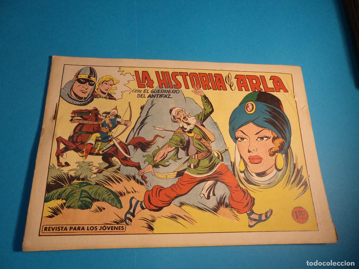 BDs: El guerrero del antifaz. N&ordm; 439. Valenciana. Es el de la foto. Tiene la grapa oxidada.