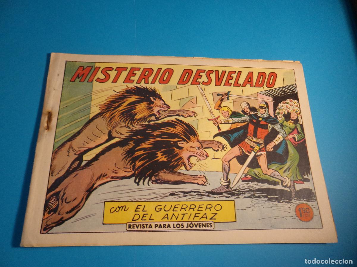 BDs: El guerrero del antifaz. N&ordm; 409. Valenciana. Es el de la foto. Tiene la grapa oxidada.