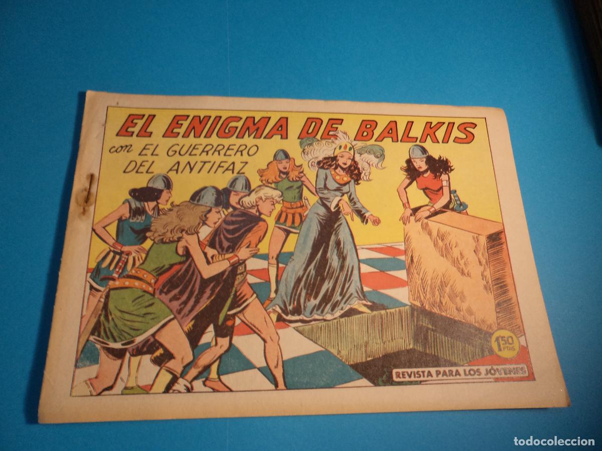 Tebeos: El guerrero del antifaz. N&ordm; 406. Valenciana. Es el de la foto. Tiene la grapa oxidada.
