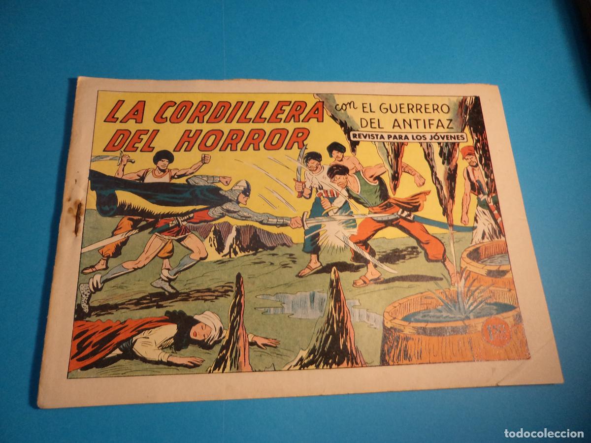 Tebeos: El guerrero del antifaz. N&ordm; 404. Valenciana. Es el de la foto. Tiene la grapa oxidada.