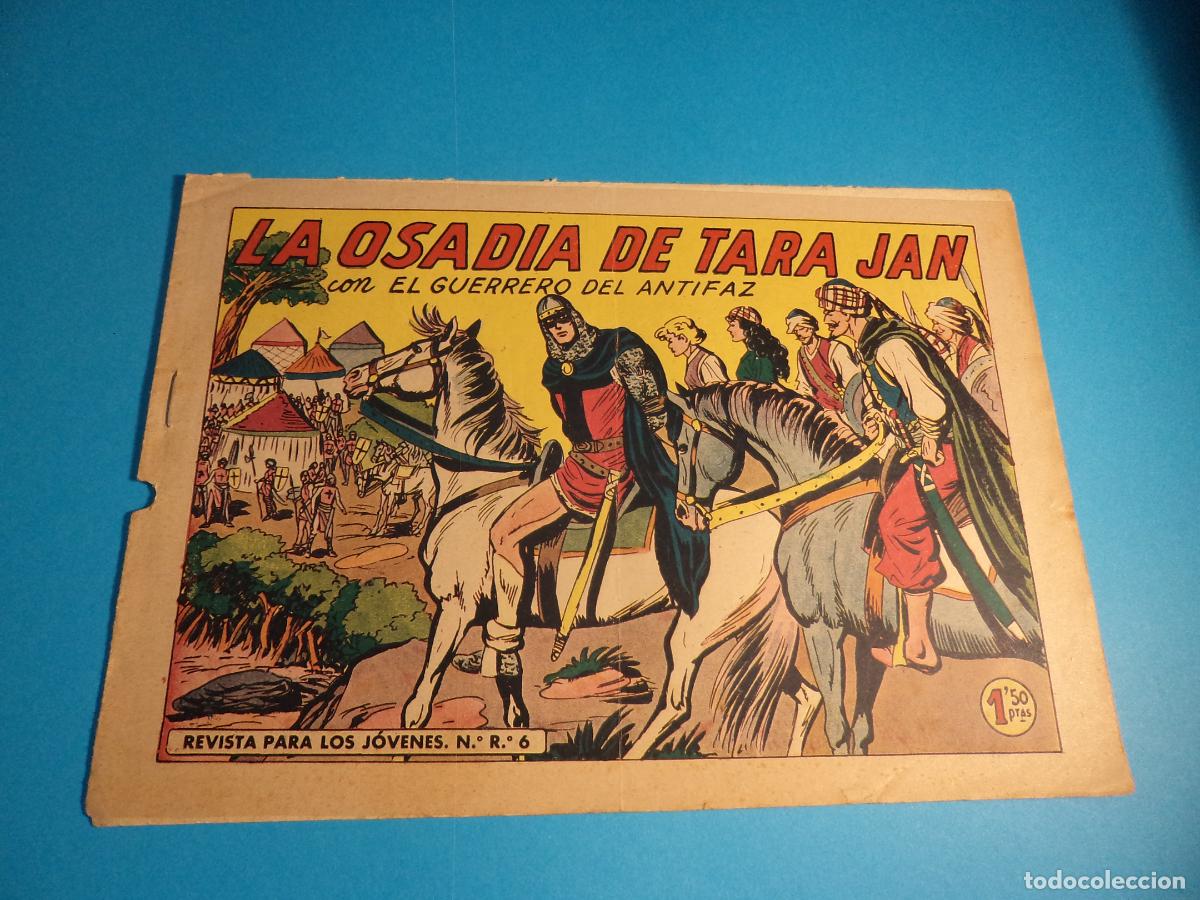 Tebeos: El guerrero del antifaz. N&ordm; 334. Valenciana. Es el de la foto.