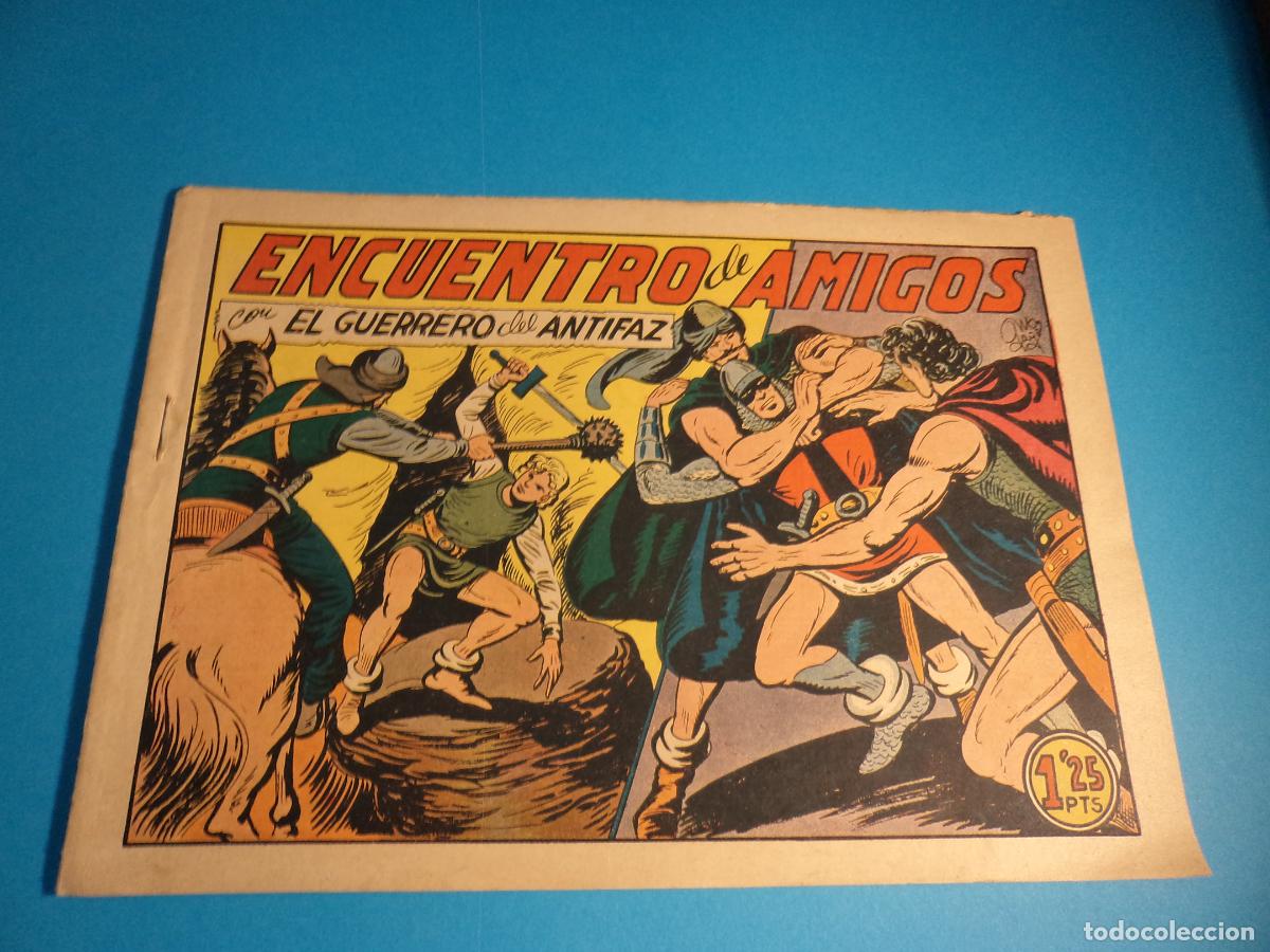 Tebeos: El guerrero del antifaz. N&ordm; 205. Valenciana. Es el de la foto.