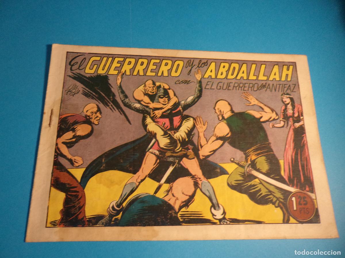 Tebeos: El guerrero del antifaz. N&ordm; 116. Valenciana. Es el de la foto. Tiene la grapa oxidada.