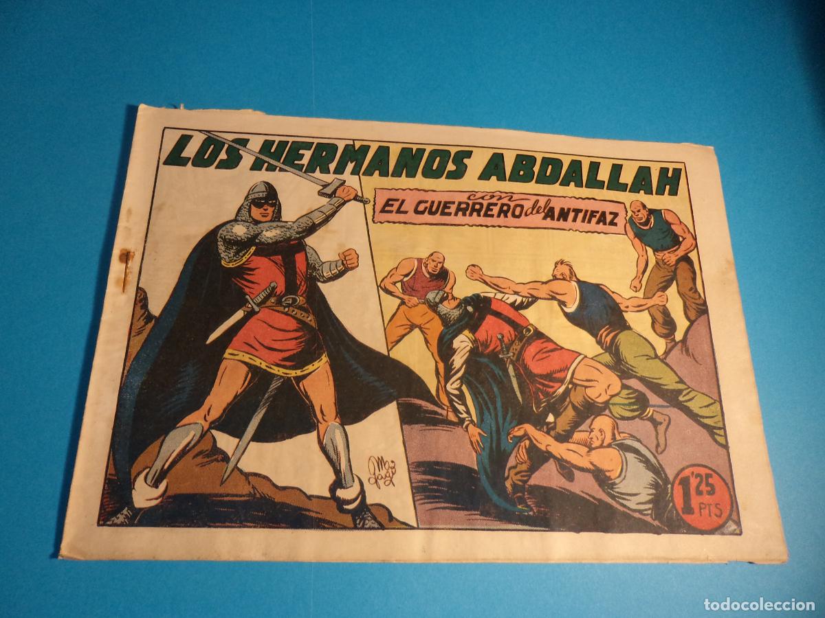 Tebeos: El guerrero del antifaz. N&ordm; 114. Valenciana. Es el de la foto. Tiene la grapa oxidada.