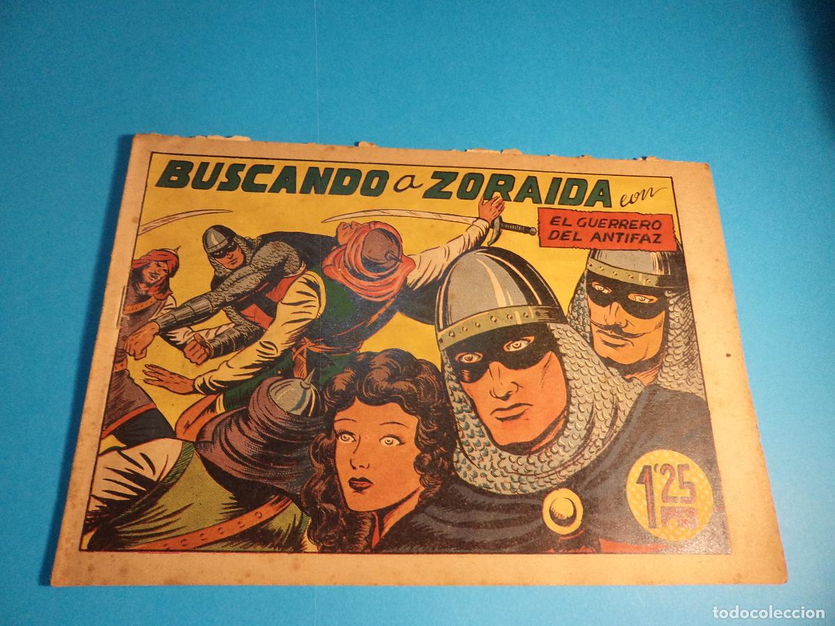 Tebeos: El guerrero del antifaz. N&ordm; 105. Valenciana. Es el de la foto.