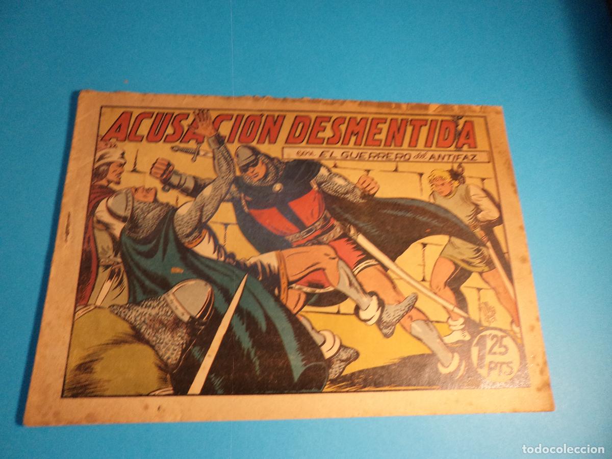 Tebeos: El guerrero del antifaz. N&ordm; 97. Valenciana. Es el de la foto. Con se&ntilde;ales de uso.