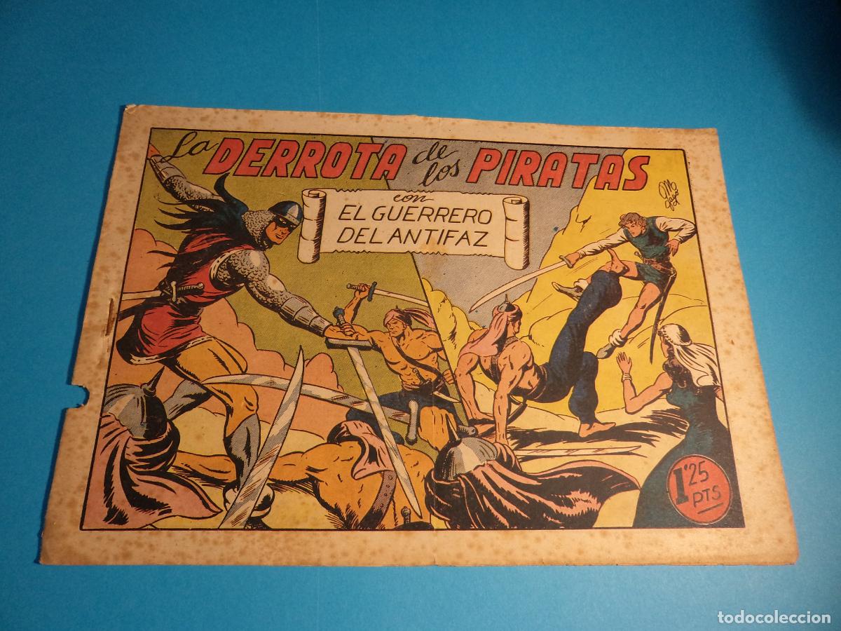 Tebeos: El guerrero del antifaz. N&ordm; 85. Valenciana. Es el de la foto. Tiene la grapa oxidada.