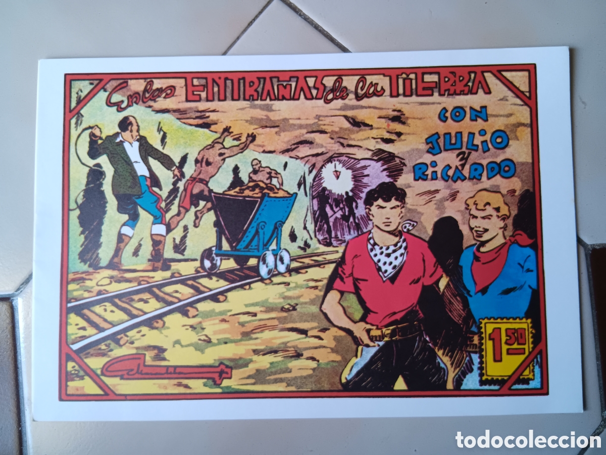 Tebeos: TEBEOS-COMICS GOYO ● JULIO Y RICARDO 24 ● VALENCIANA 1943 ● AA99 X0224 ●