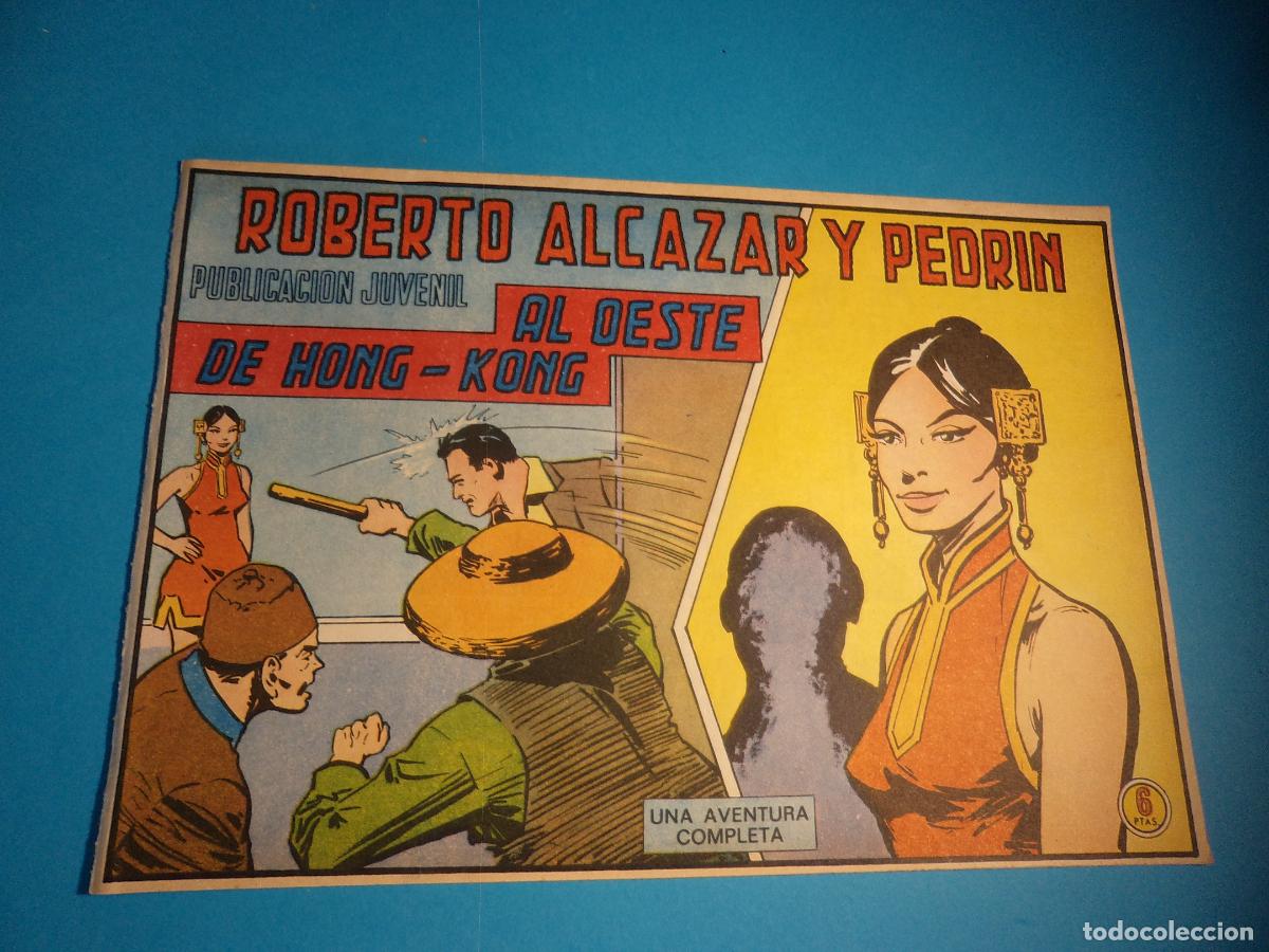 Tebeos: Roberto Alcazar y Pedrin. N&ordm; 1216. Valenciana. Procede de encuadernacion.