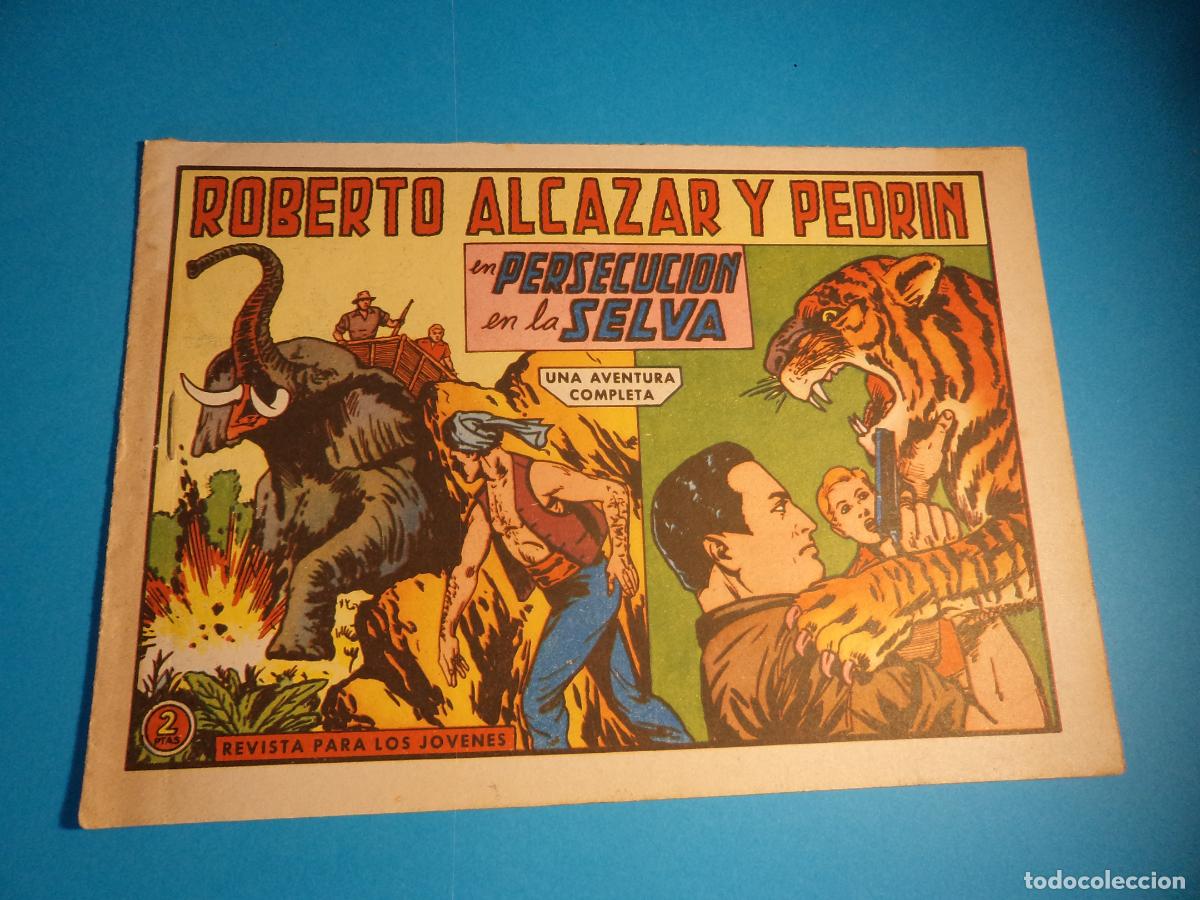 Tebeos: Roberto Alcazar y Pedrin. N&ordm; 639. Valenciana. Es el de la foto.
