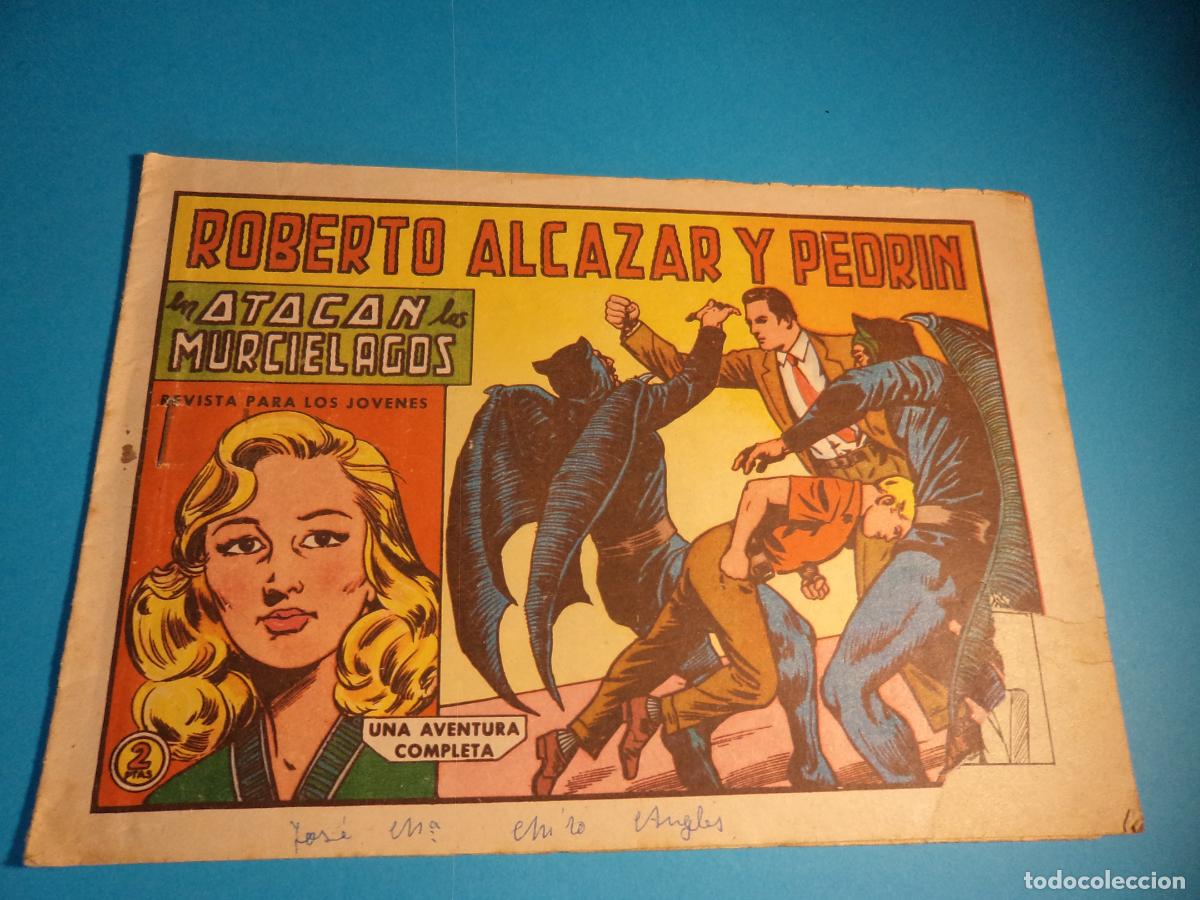Comics: Roberto Alcazar y Pedrin. N&ordm; 628. Valenciana. Es el de la foto. Portada deteriorada.