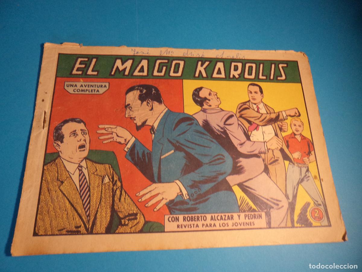 Tebeos: Roberto Alcazar y Pedrin. N&ordm; 590. Valenciana. Es el de la foto. Tiene la grapa oxidada.