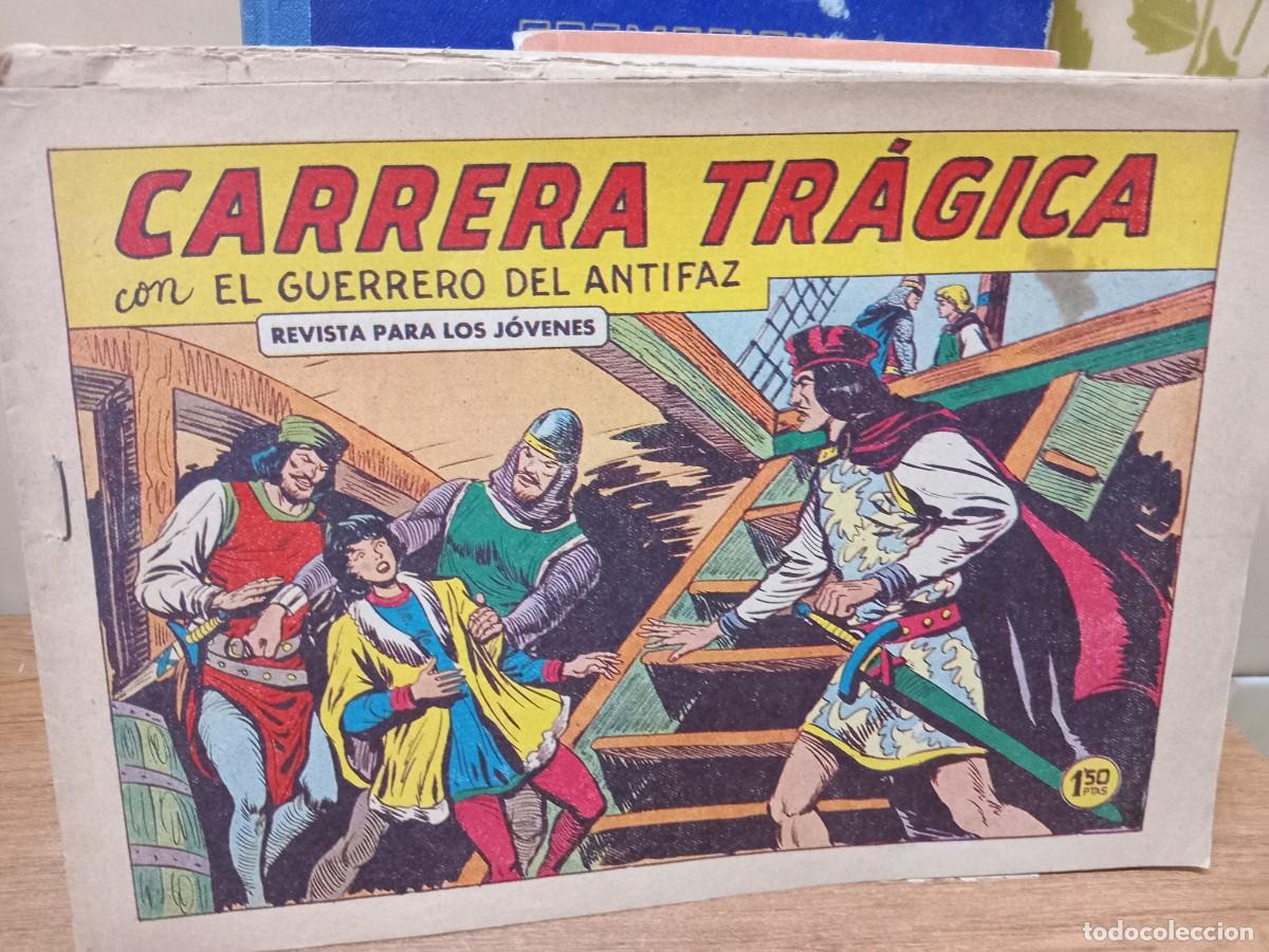 Tebeos: EL GUERRERO DEL ANTIFAZ - N&ordm; 366 - ORIGINAL - EDITORIAL VALENCIANA