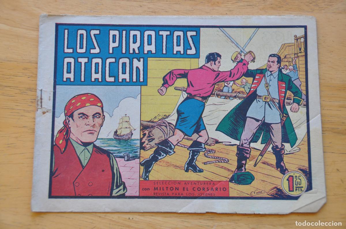 Tebeos: COMIC - MILTON EL CORSARIO N&ordm;30 - LOS PIRATAS ATACAN - EDITORIAL VALENCIANA