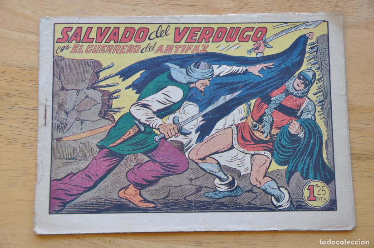 Tebeos: COMIC - EL GUERRERO DEL ANTIFAZ N&ordm;230 - SALVADO DEL VERDUGO -EDITORIAL VALENCIANA