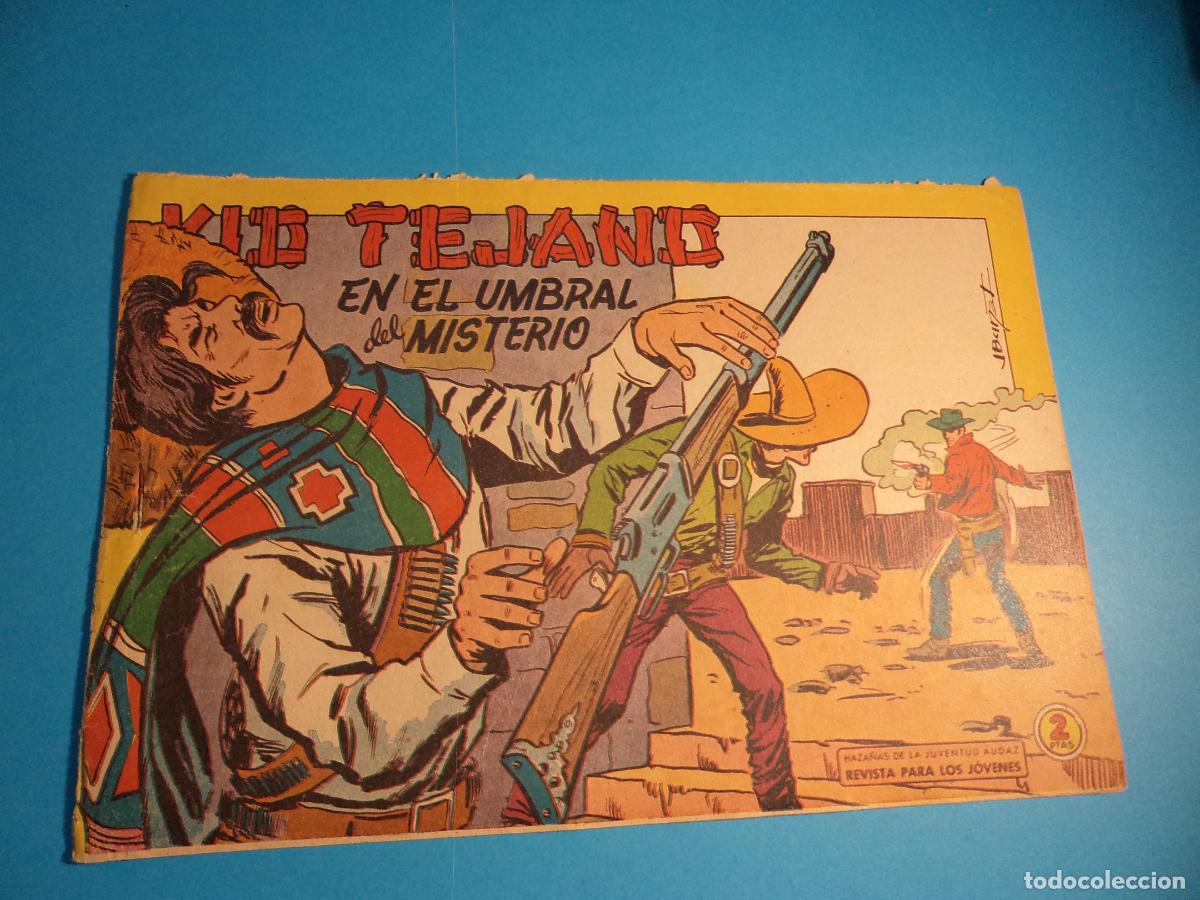 Tebeos: Kid Tejano. N&ordm; 39. Valenciana. Es el de la foto. Tiene la grapa oxidada.