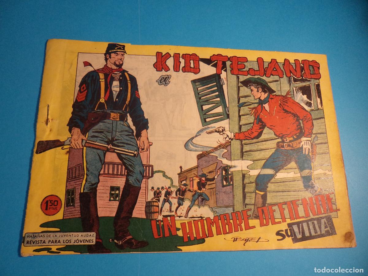 Tebeos: Kid Tejano. N&ordm; 24. Valenciana. Es el de la foto.