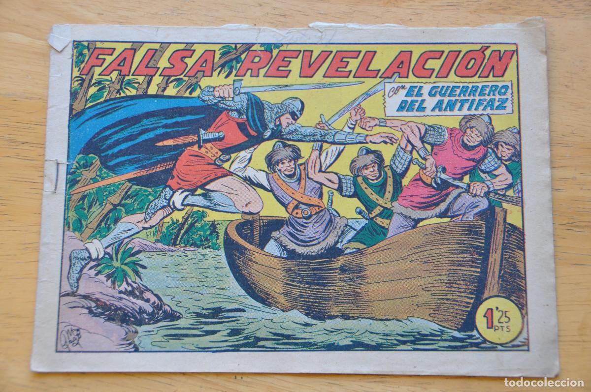 Tebeos: COMIC - EL GUERRERO DEL ANTIFAZ N&ordm;267 - FALSA REVELACI&Oacute;N -EDITORIAL VALENCIANA