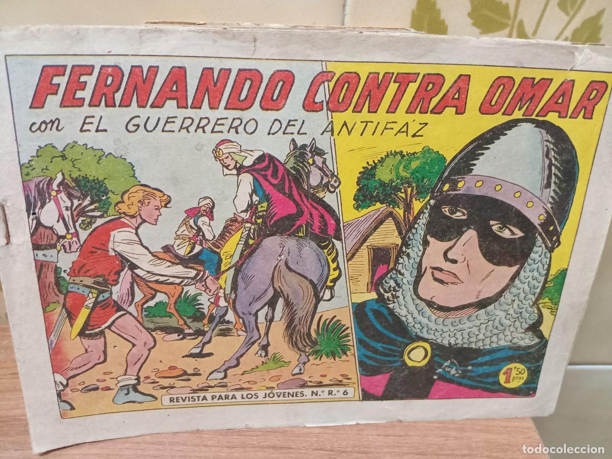 Tebeos: EL GUERRERO DEL ANTIFAZ - N&ordm; 332 - ORIGINAL - EDITORIAL VALENCIANA