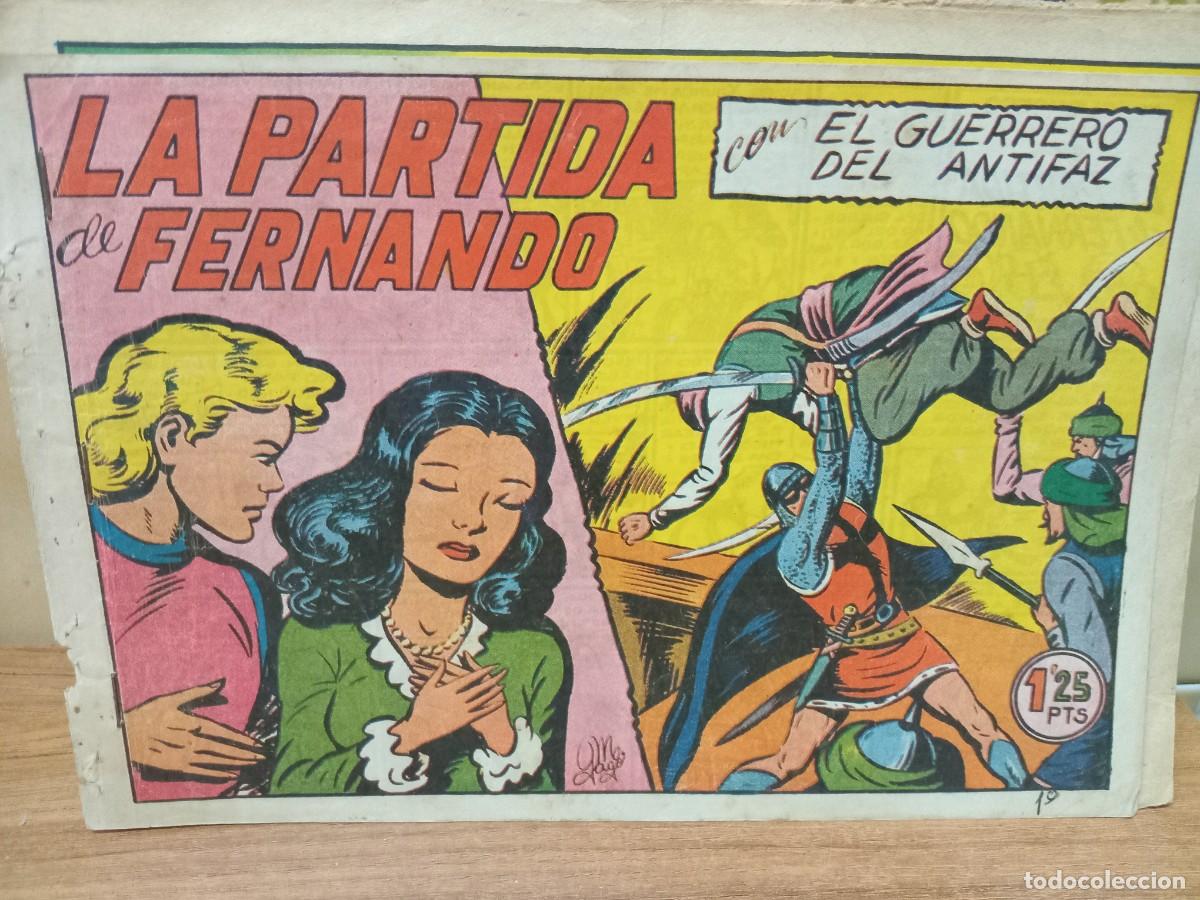 Tebeos: EL GUERRERO DEL ANTIFAZ - N&ordm; 155 - ORIGINAL - EDITORIAL VALENCIANA