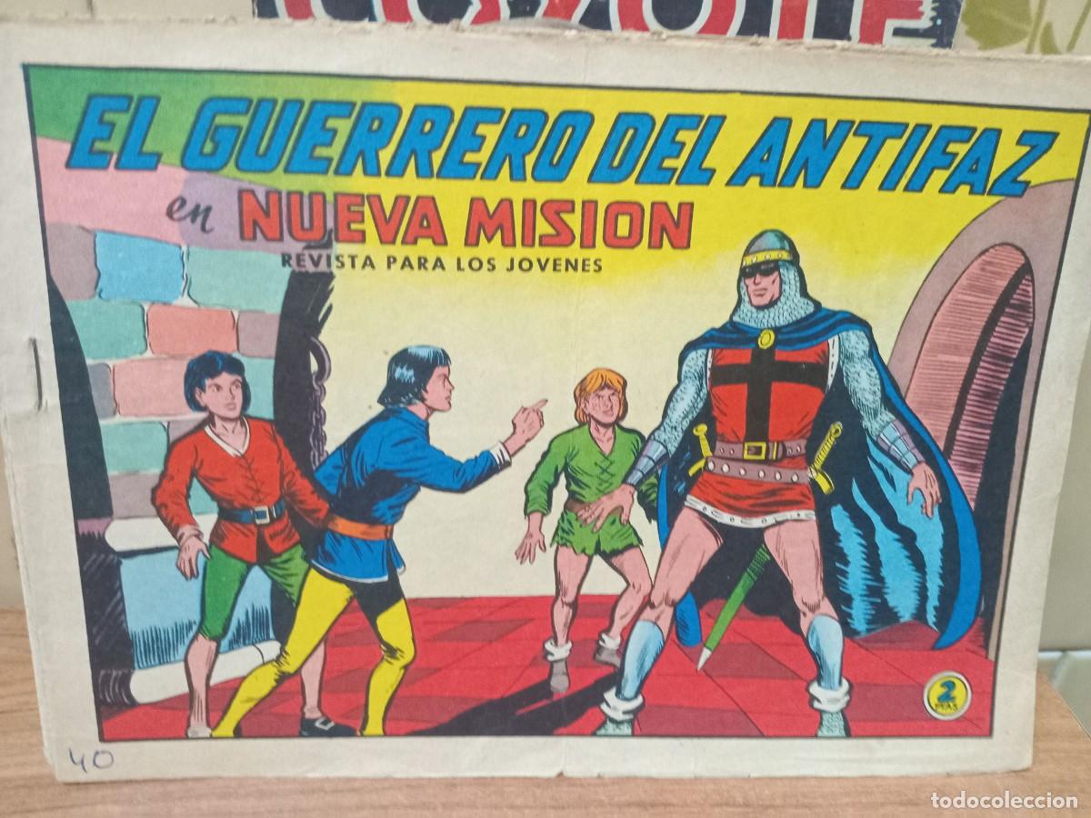 Tebeos: EL GUERRERO DEL ANTIFAZ - N&ordm; 611 - ORIGINAL - EDITORIAL VALENCIANA