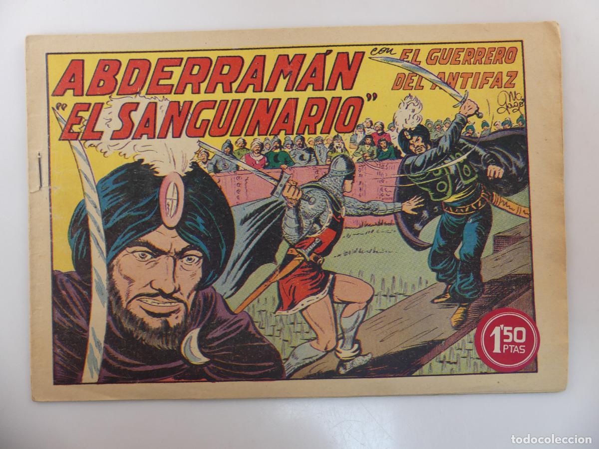 Tebeos: ABDERRAMAN EL SANGUINARIO- CON EL GUERRERO DEL ANTIFAZ -- REF: 242