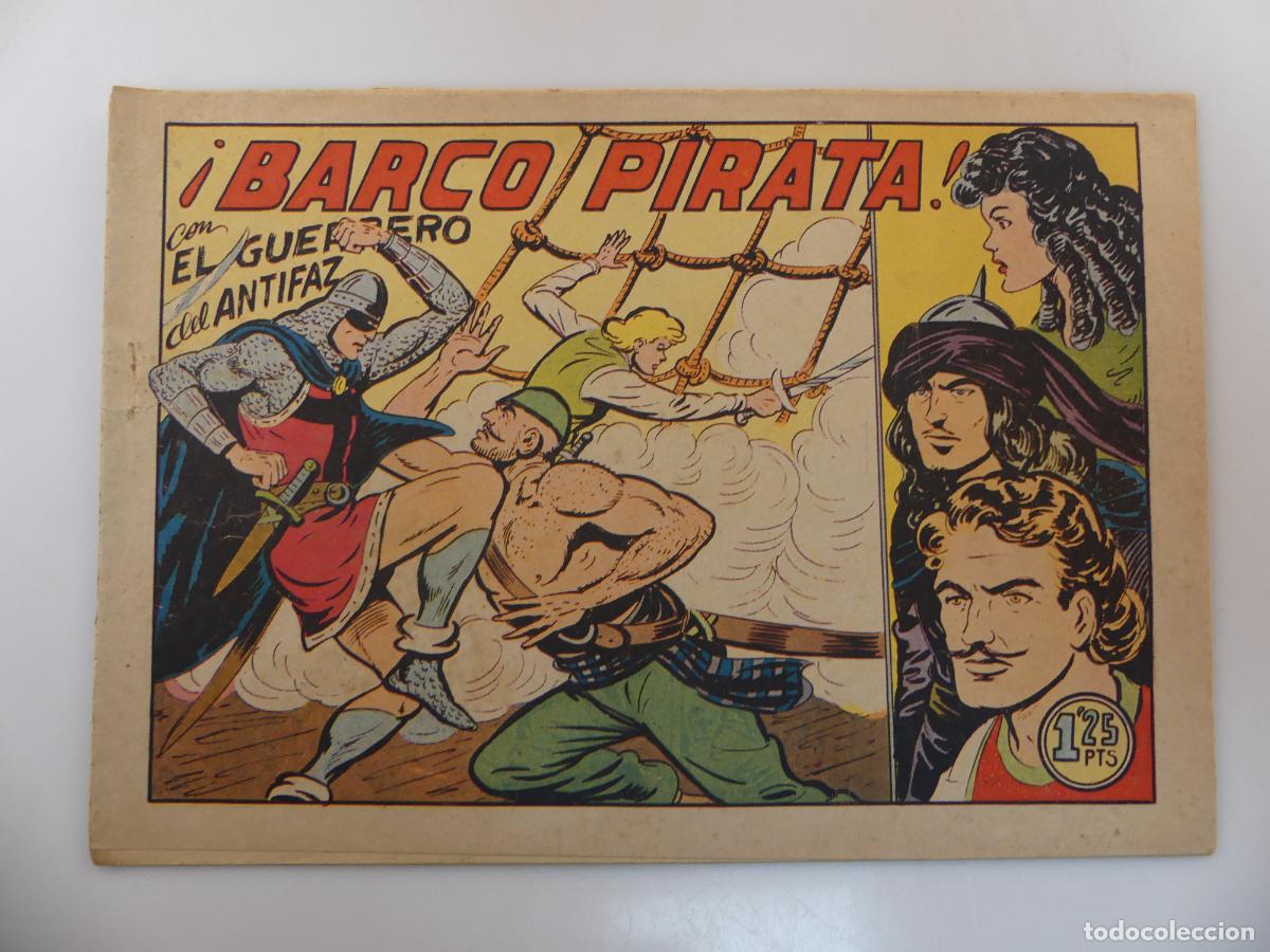 Tebeos: BARCO PIRATA - CON EL GUERRERO DEL ANTIFAZ -- REF: 258