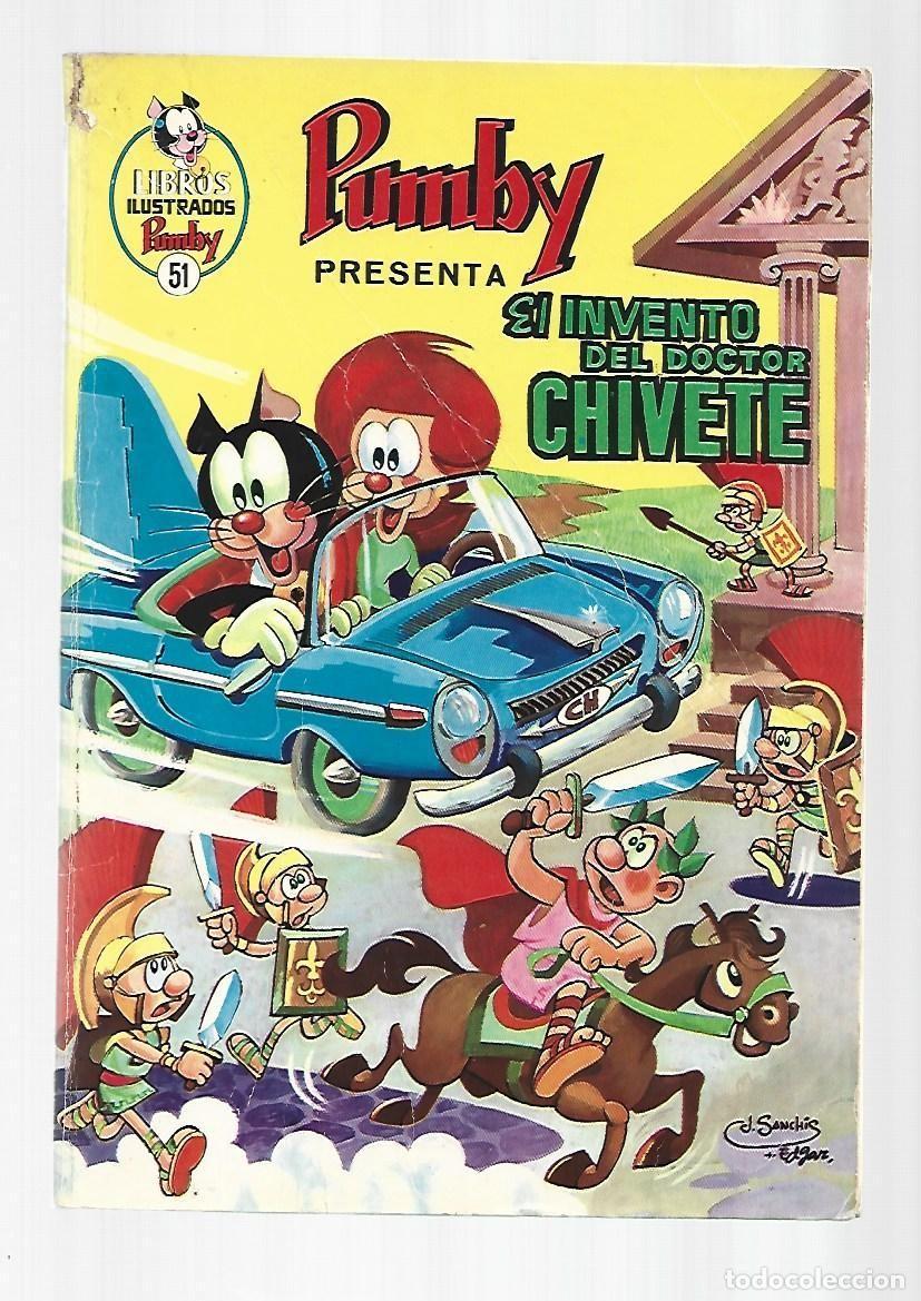 Tebeos: Libros ilustrados Pumby, 51: el invento del doctor Chivete, 1973, buen estado