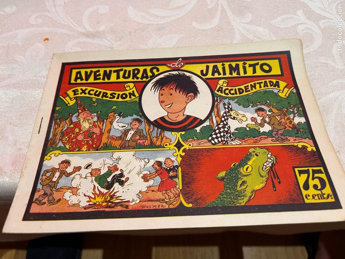 Tebeos: aventuras de jaimito excursion accidentada nuevo