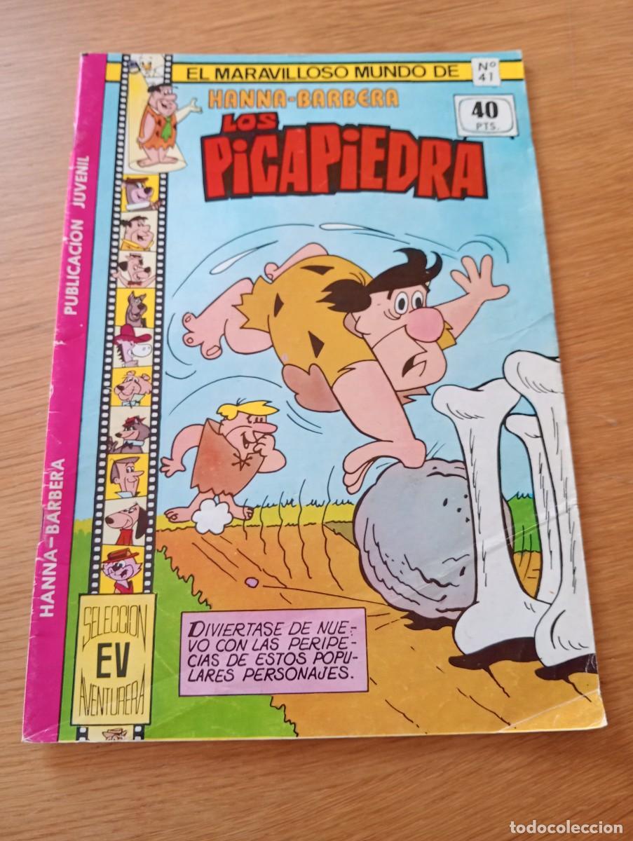 Tebeos: EL MARAVILLOSO MUNDO DE HANNA BARBERA N.&ordm; 41 (DE 43). LOS PICAPIEDRA. GRAPA. VALENCIANA. 1979.