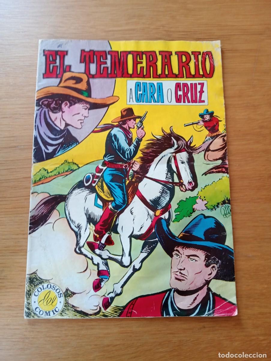 Livros de Banda Desenhada: EL TEMERARIO N.&ordm; 5 (DE 10). A CARA O CRUZ. COLOSOS DEL C&Oacute;MIC. GRAPA. VALENCIANA. 1981.