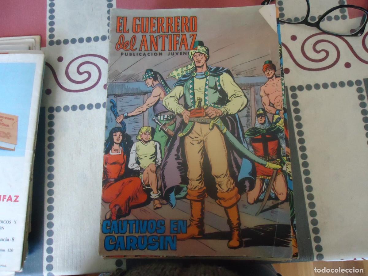 Tebeos: EL GUERRERO DEL ANTIFAZ N&ordm; 121, cautivos en carusin