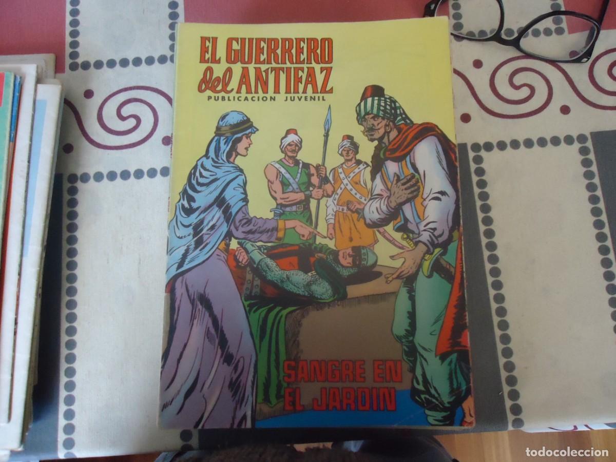 Tebeos: EL GUERRERO DEL ANTIFAZ N&ordm; 125, sangre en el jardin