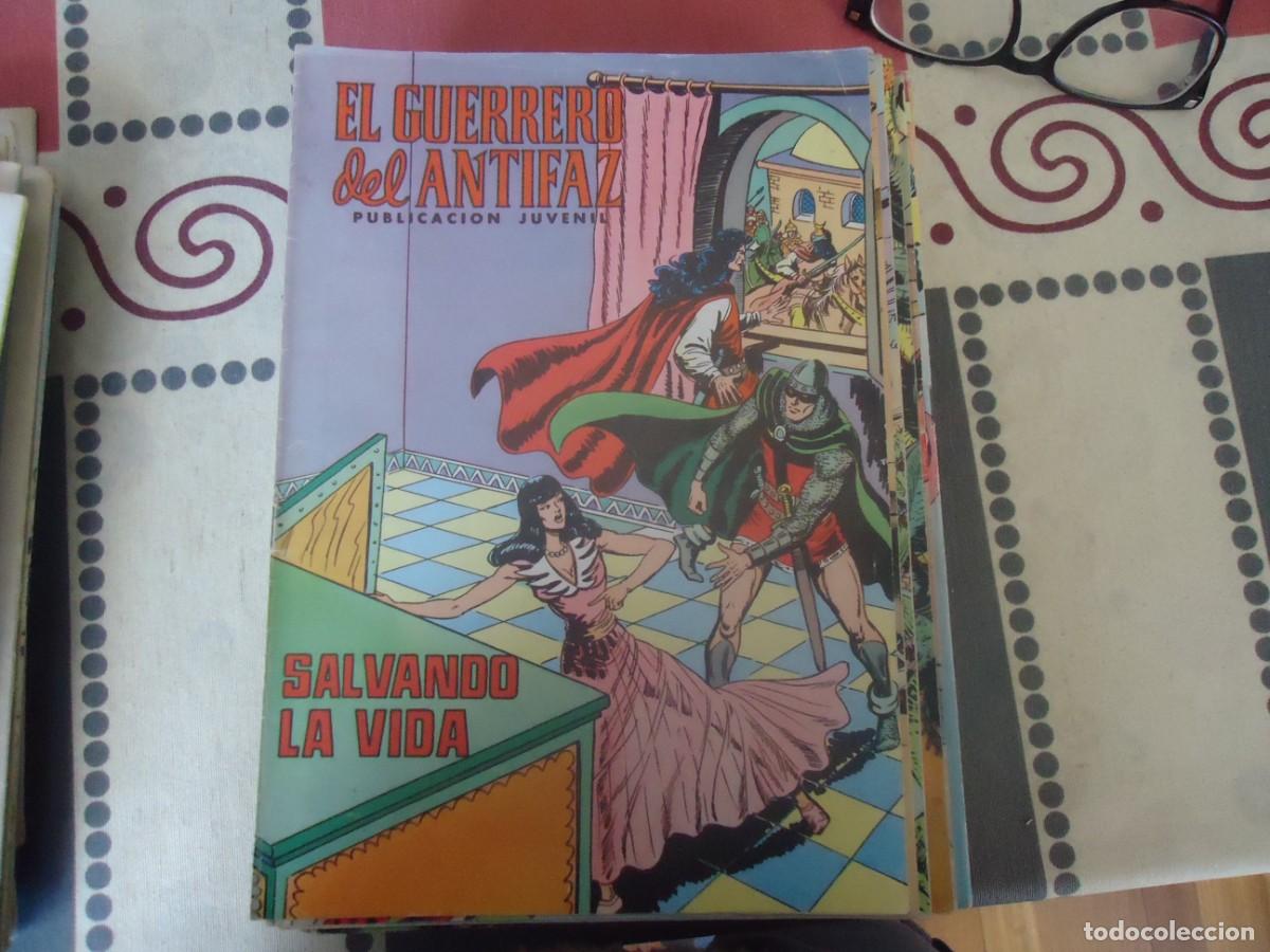 Tebeos: EL GUERRERO DEL ANTIFAZ N&ordm; 136, salvando la vida